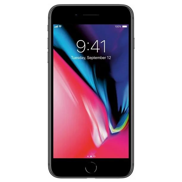 Apple iPhone 8 Plus 64GB Space Gray Fully Unlocked (Verizon + AT&T + T-Mobile + Sprint) Smartphone - Grade B Used