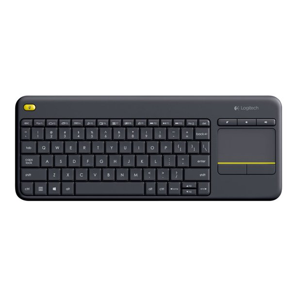 Logitech WIRELESS TOUCH KEYBOARD K400 PLUS HTPC keyboard for PC connected TVs