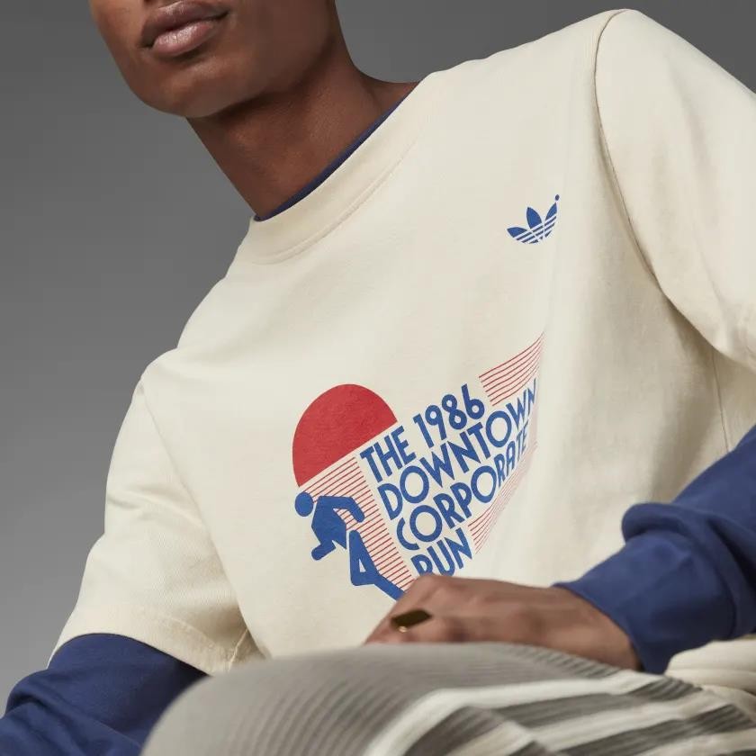 BLUE VERSION LOOP T-SHIRT